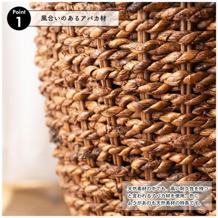 アバカ サイドテーブル W40×D40×H45  azu-nrs-551の画像