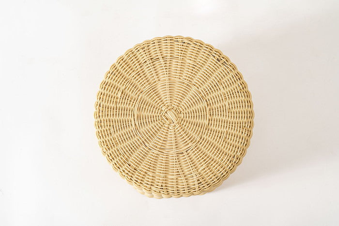 スツール ベージュ W42×D40×H46  azu-nrs-602の画像