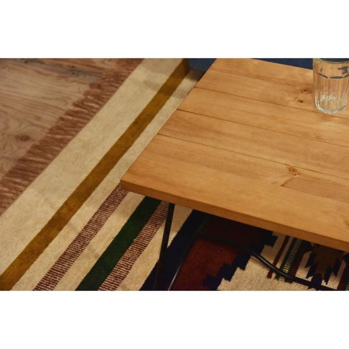 センターテーブル ナチュラル W100×D45×H40  azu-nw-111の画像