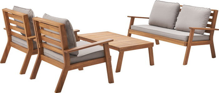 ソファテーブルセット ブラウン 1Pソファ:W72 x D75 x H71 x SH39.5 / 2Pソファ : W128 x D75 x H71 x SH39.5 / テーブル : W94 x D70 x H31  azu-nx-20の画像