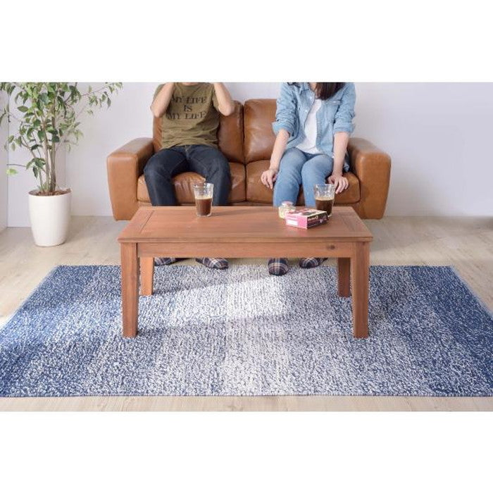 アルンダ センターテーブル ライトブラウン W90×D50×H38  azu-nx-701の画像
