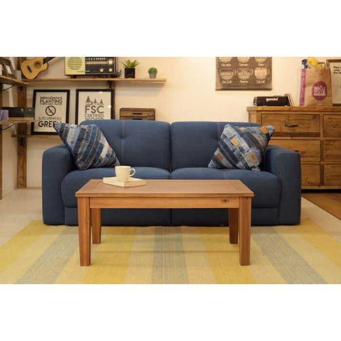 アルンダ センターテーブル ライトブラウン W90×D50×H38  azu-nx-701の画像