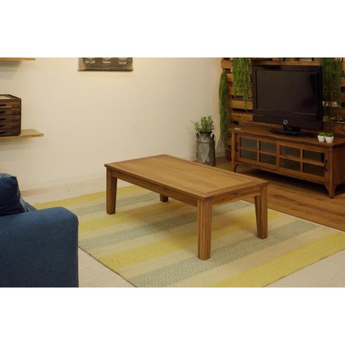 アルンダ センターテーブル ライトブラウン W90×D50×H38  azu-nx-701の画像