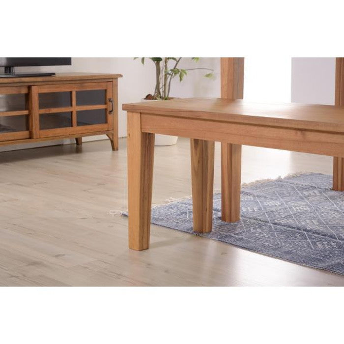 アルンダ ベンチ ライトブラウン W134×D35×H45  azu-nx-716の画像