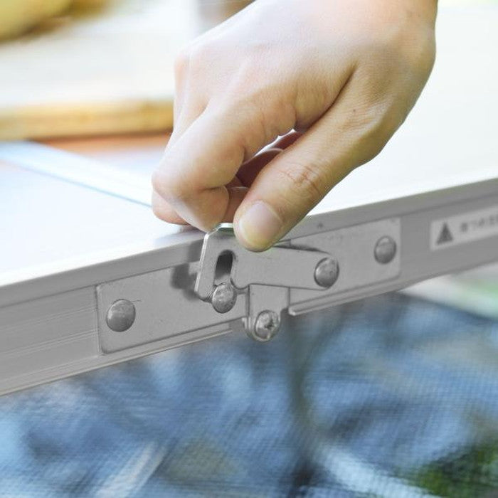 フォールディングテーブル＆ベンチセット ブラウン テーブル:W90×D60×H70 ベンチ:W87×D23×H38 折りたたみ時:W90×D10×H31 折りたたみ 折り畳み 折畳  azu-odl-559の画像