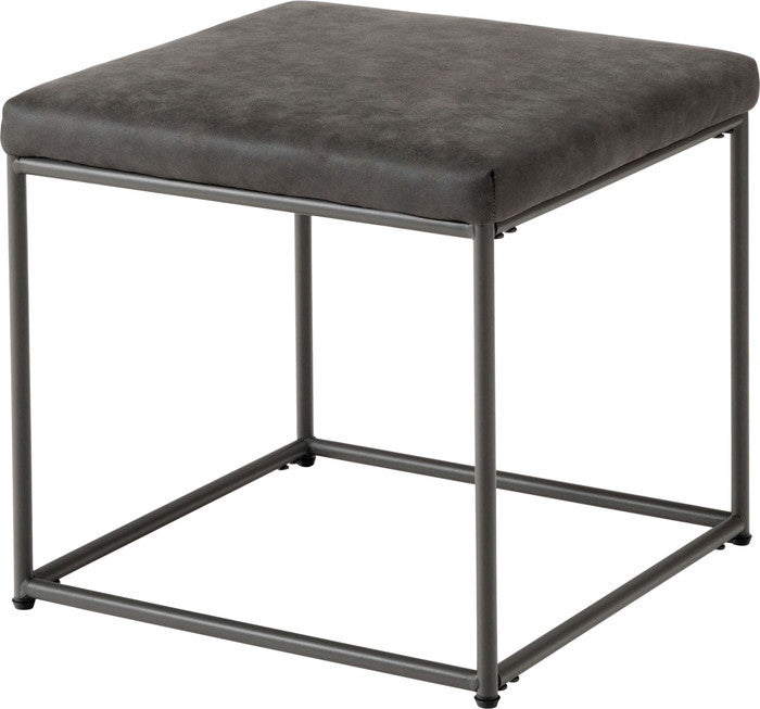 スツール ブラック キャメル W47×D47×H43  azu-pc-12の画像