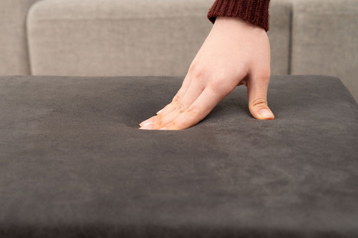 スツール ブラック キャメル W47×D47×H43  azu-pc-12の画像