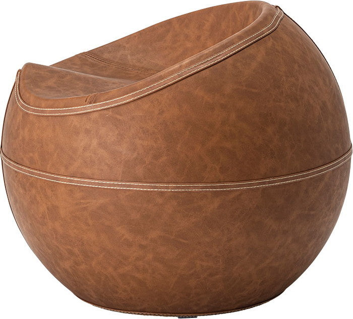 スツール ブラウン グレー W58.5×D59×H48×SH35  azu-pc-365の画像