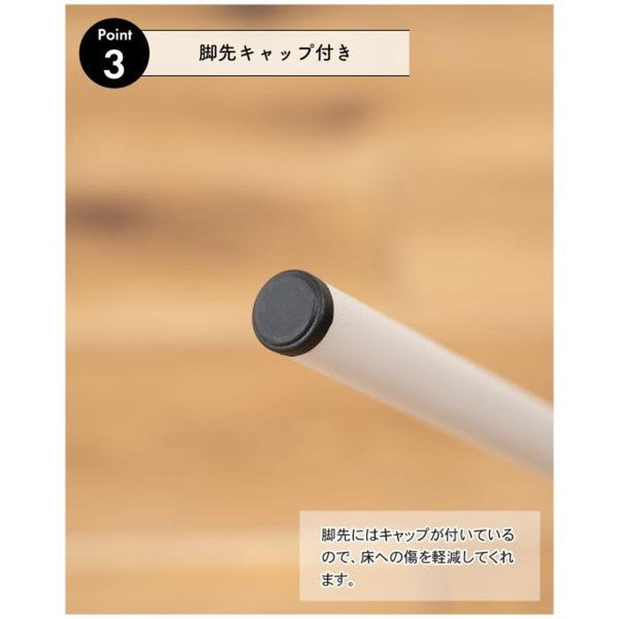 ダイニング チェア ベージュ グレー W46×D53.5×H78.5×SH47  azu-pc-620の画像