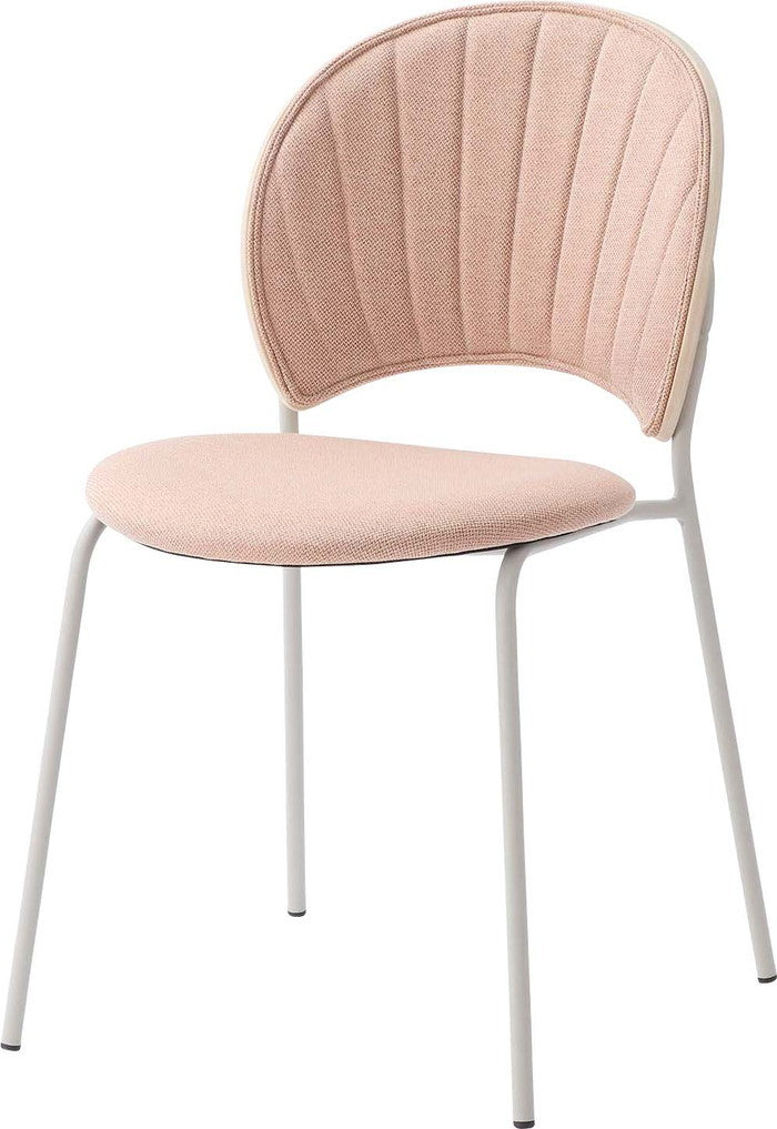 ダイニング チェア コーラル グレー ライトグレー W45×D54.5×H77×SH45  azu-pc-621の画像