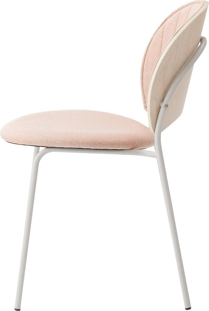 ダイニング チェア コーラル グレー ライトグレー W45×D54.5×H77×SH45  azu-pc-621の画像