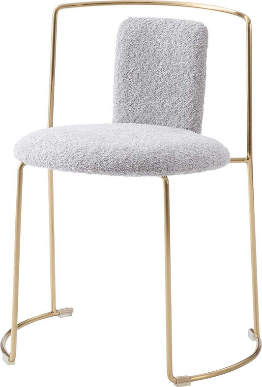 ダイニング チェア グレー アイボリー W53.5×D48×H71×SH48  azu-pc-622の画像