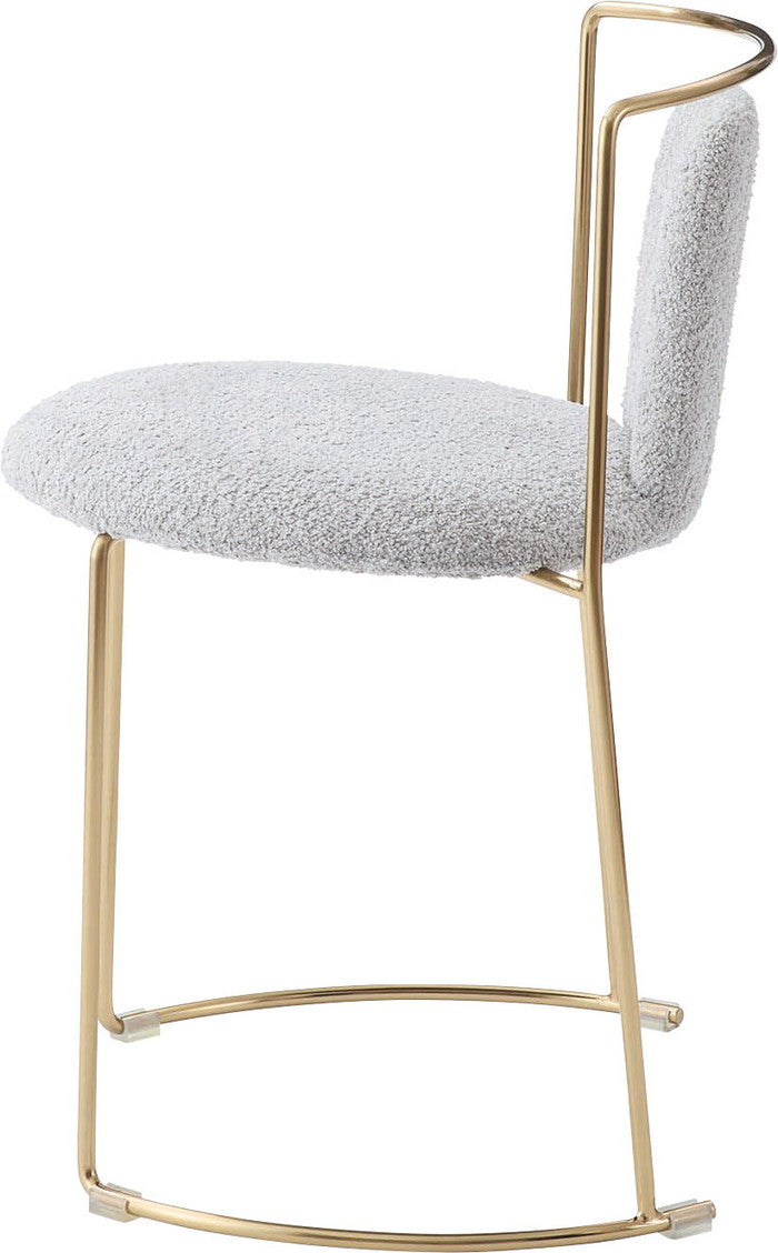 ダイニング チェア グレー アイボリー W53.5×D48×H71×SH48  azu-pc-622の画像