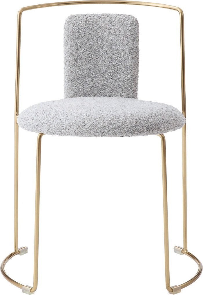 ダイニング チェア グレー アイボリー W53.5×D48×H71×SH48  azu-pc-622の画像