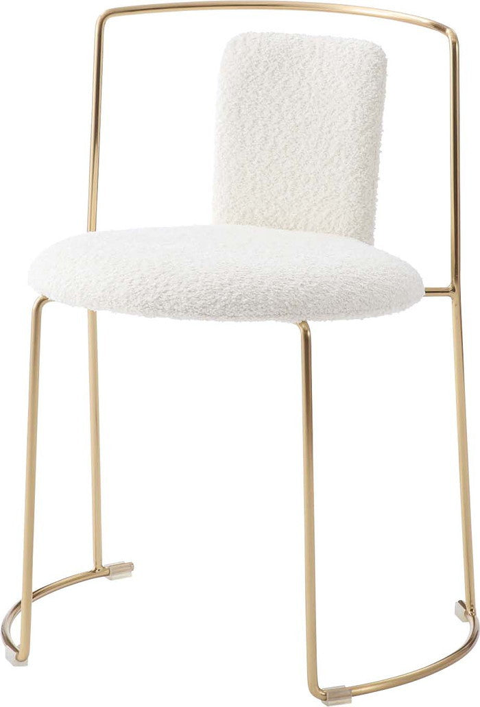 ダイニング チェア グレー アイボリー W53.5×D48×H71×SH48  azu-pc-622の画像