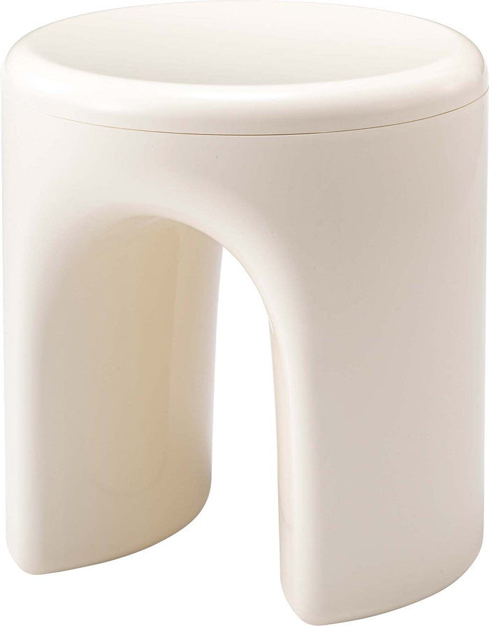 スツール ブラック オレンジ ホワイト φ40×H41  azu-pc-682の画像