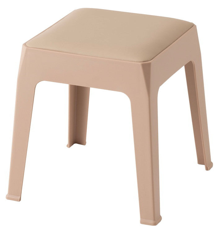 スツール ブラック グレー アイボリー ローズベージュ W30.5×D30.5×H31  azu-pc-731の画像