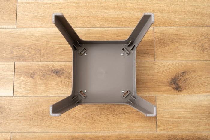 スツール ブラック グレー アイボリー ローズベージュ W33×D33×H46  azu-pc-732の画像