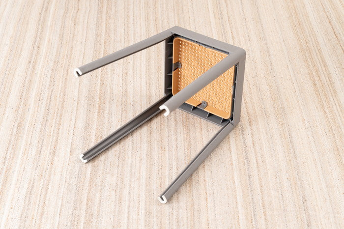 スツール ブラック グレー ホワイト イエロー W34×D34×H46  azu-pc-733の画像