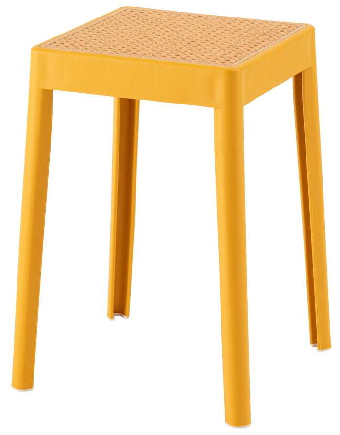 スツール ブラック グレー ホワイト イエロー W34×D34×H46  azu-pc-733の画像