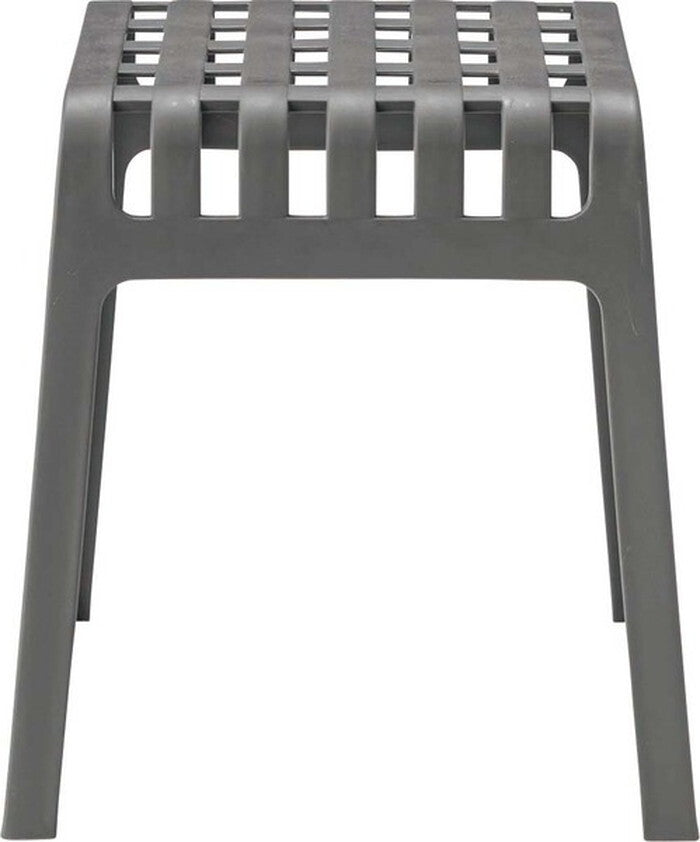  スツール ダークグレー ライトグレー W42.5×D38×H45.5  azu-pc-735の画像