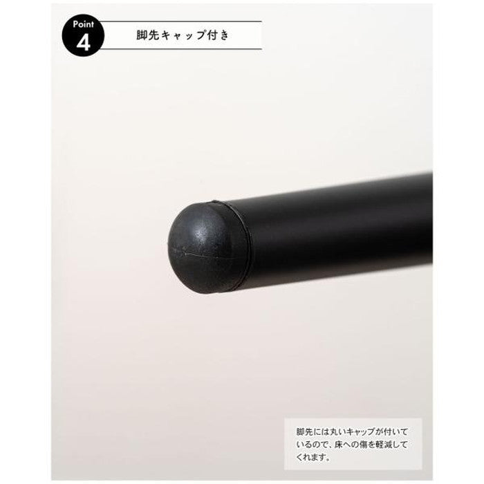 ダイニング チェア ダークグレー ライトグレー W54×D54×H76.5×SH45  azu-pc-821の画像