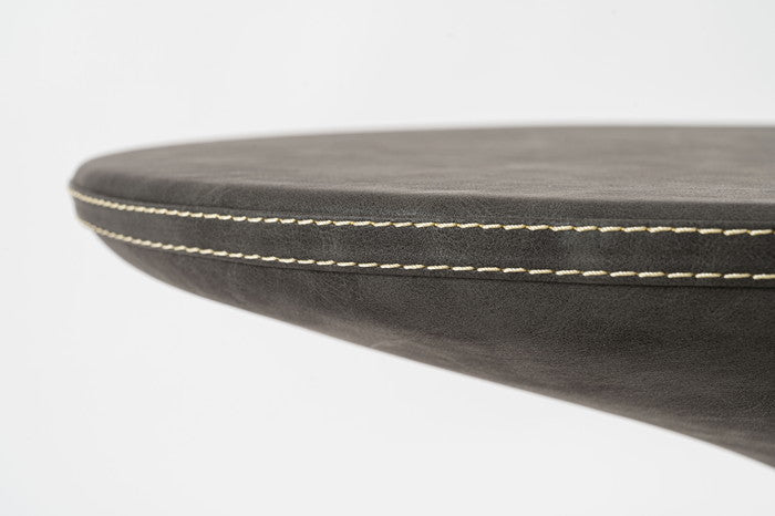 サイドテーブル ブラウン グレー W39×D46×H44.5  azu-pt-368の画像