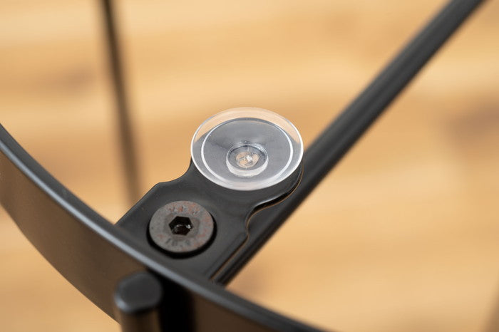 サイドテーブル ブラック W32.5×D32.5×H60.5cm  azu-pt-561の画像