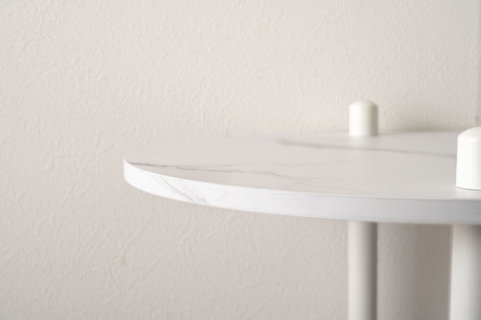 オープンラック3段 ブラック ホワイト W155×D38×H76  azu-pt-564の画像