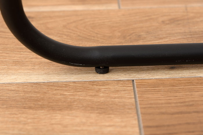 フォールディングハイデスク ブラック ホワイト W64.5×D56×H116.5/107  折りたたみ 折り畳み azu-pt-783の画像