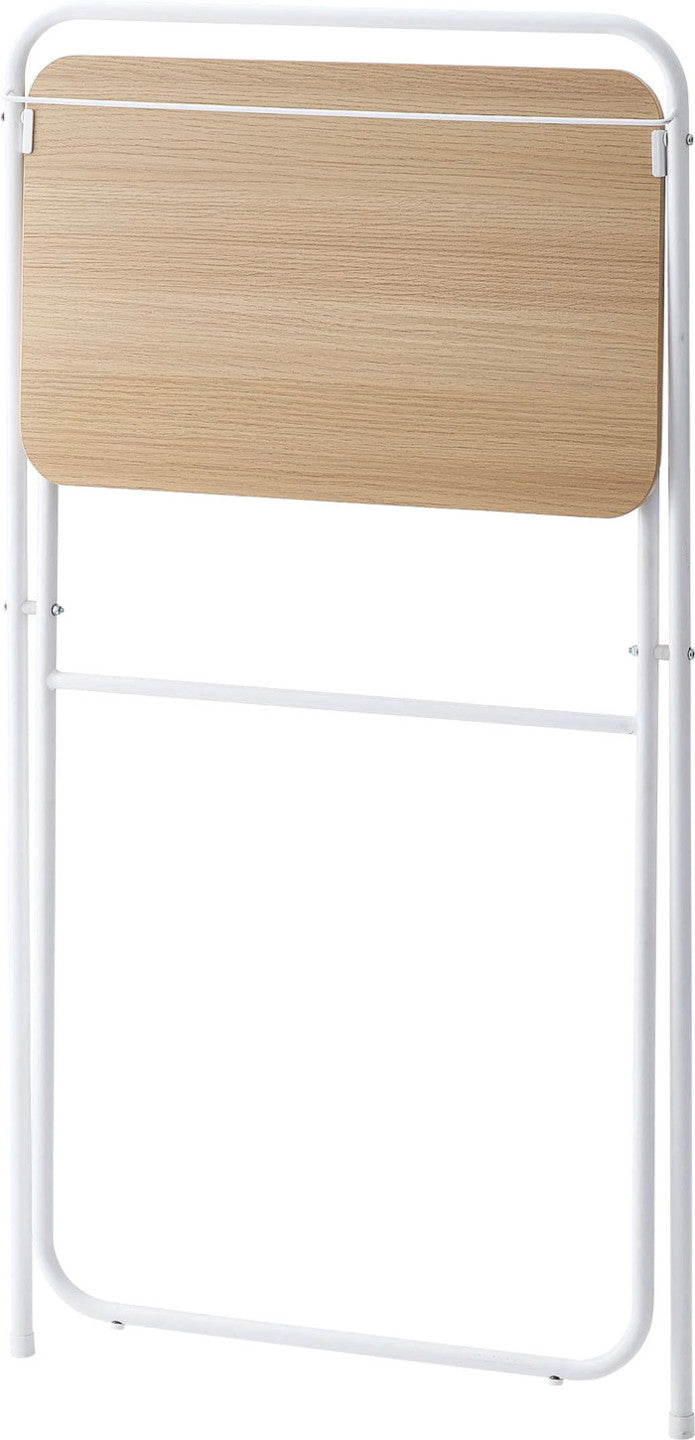 フォールディングハイデスク ブラック ホワイト W64.5×D56×H116.5/107  折りたたみ 折り畳み azu-pt-783の画像