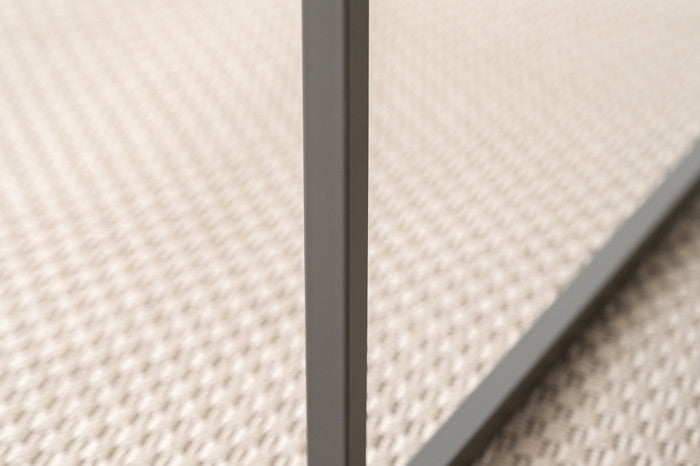 リビングテーブル グレー ナチュラル W60×D60×H35  azu-pt-784の画像