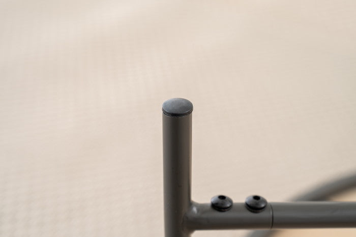 ラウンドテーブル グレー ナチュラル W79×D79×H32.5  azu-pt-785の画像