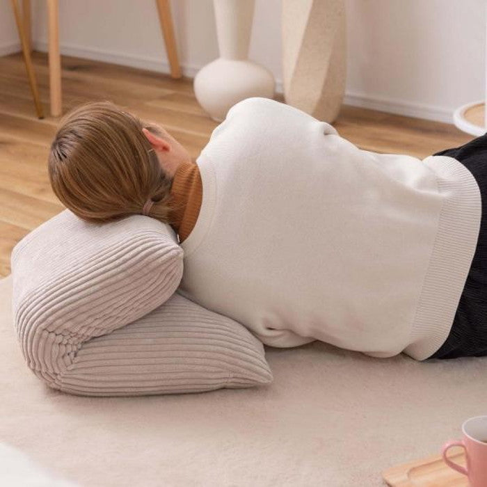 カックンリクライナー 座椅子 ベージュ グレー ネイビー ホワイト W38×D38-45×H36×SH12  azu-rkc-627の画像