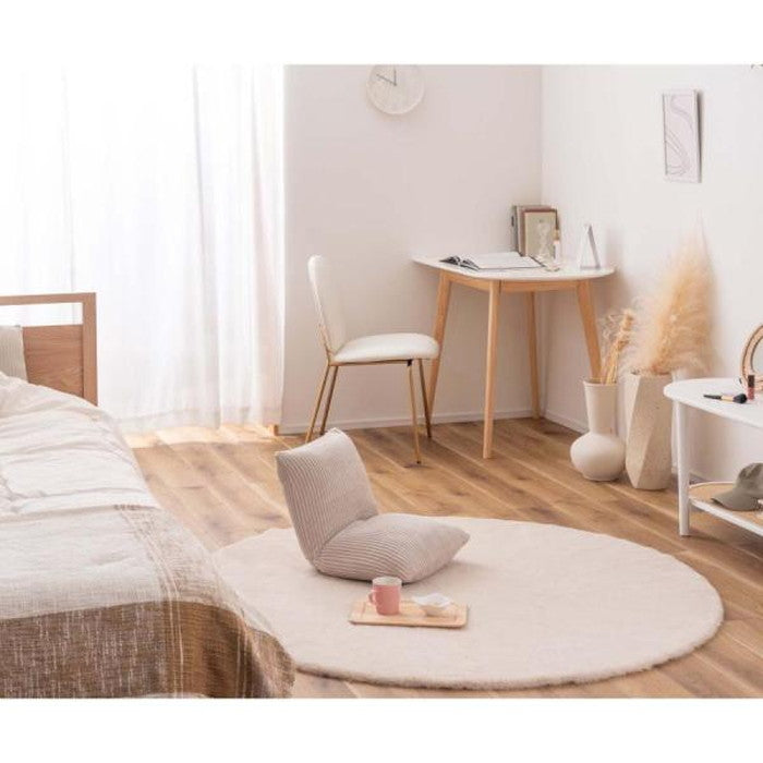 カックンリクライナー 座椅子 ベージュ グレー ネイビー ホワイト W38×D38-45×H36×SH12  azu-rkc-627の画像