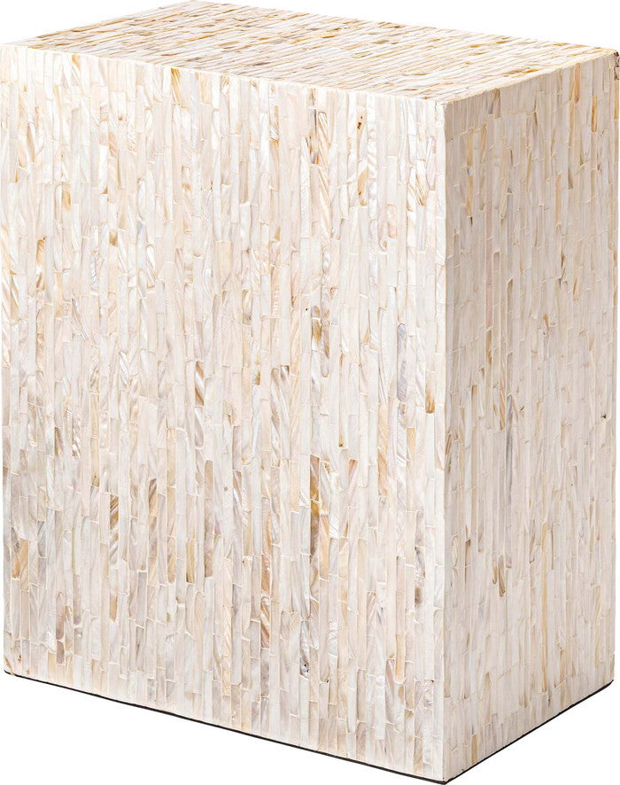 サイドテーブル ホワイト W40×D25×H49  azu-sly-606の画像