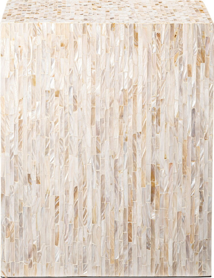 サイドテーブル ホワイト W40×D25×H49  azu-sly-606の画像