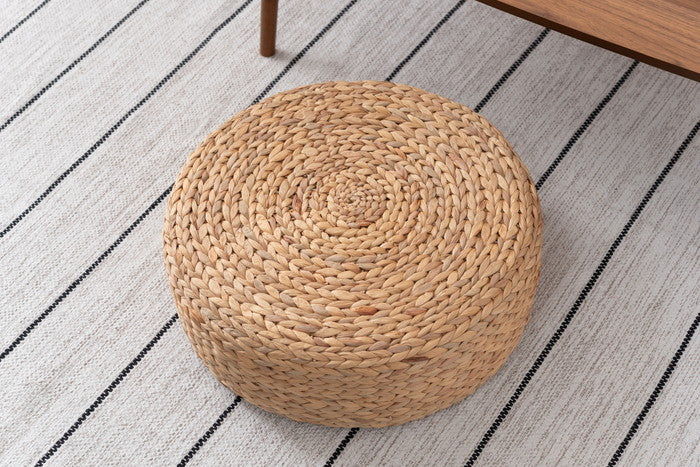 ロースツールL ナチュラル W50×D50×H17  azu-sly-609lの画像