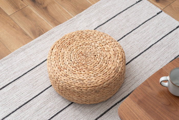 ロースツールS ナチュラル ナチュラル W40×D40×H16  azu-sly-609sの画像