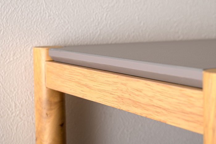 シェルフ 120 ナチュラル W123.5×D33.5×H80  azu-tac-502の画像