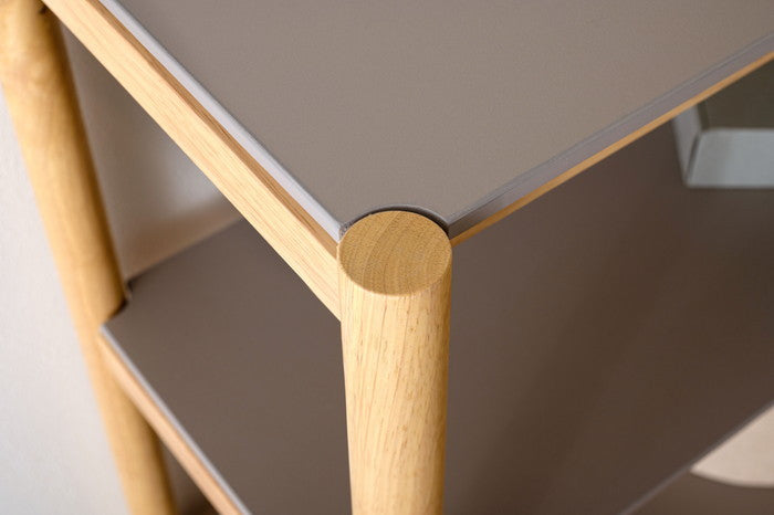 シェルフ 120 ナチュラル W123.5×D33.5×H80  azu-tac-502の画像