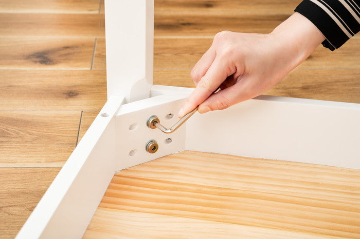 ダイニング テーブル ホワイト W135×D80×H72  azu-tap-315の画像