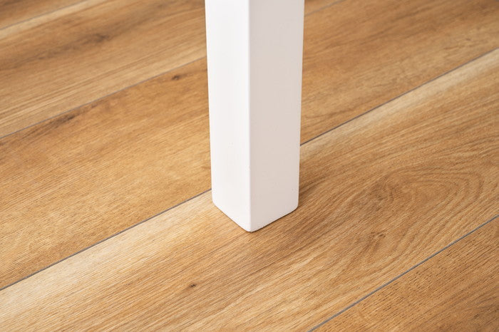 ダイニング テーブル ホワイト W135×D80×H72  azu-tap-315の画像