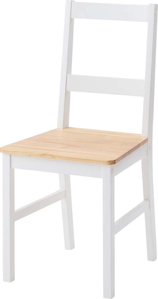 ダイニング チェア ホワイト W42×D50×H86×SH45  azu-tap-316の画像