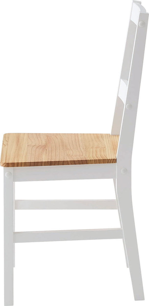 ダイニング チェア ホワイト W42×D50×H86×SH45  azu-tap-316の画像