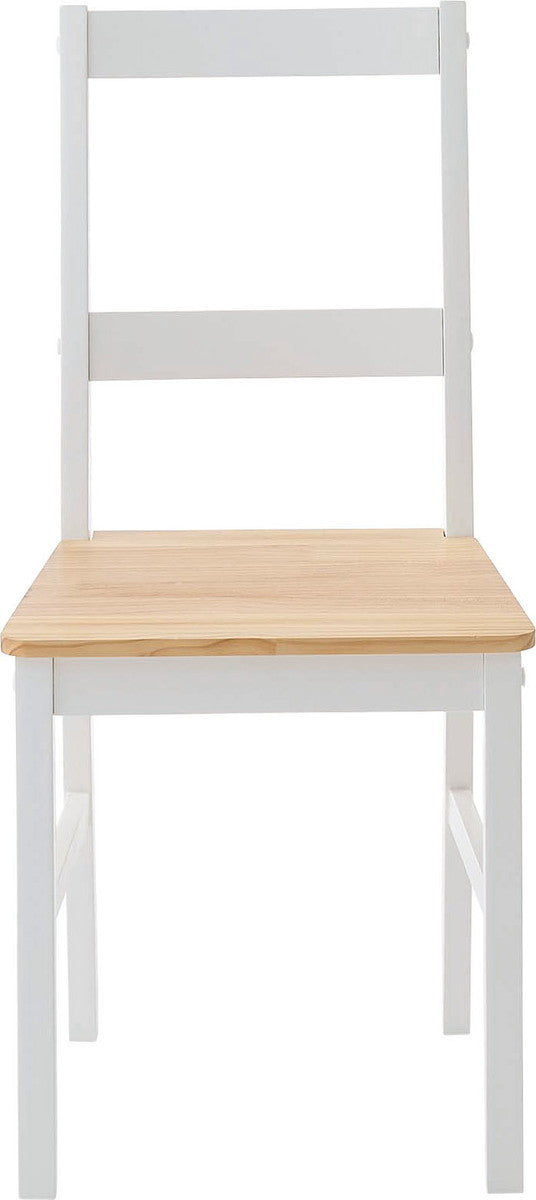 ダイニング チェア ホワイト W42×D50×H86×SH45  azu-tap-316の画像