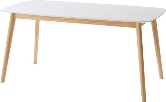 ダイニング テーブル ホワイト W150×D82×H72  azu-tap-320の画像