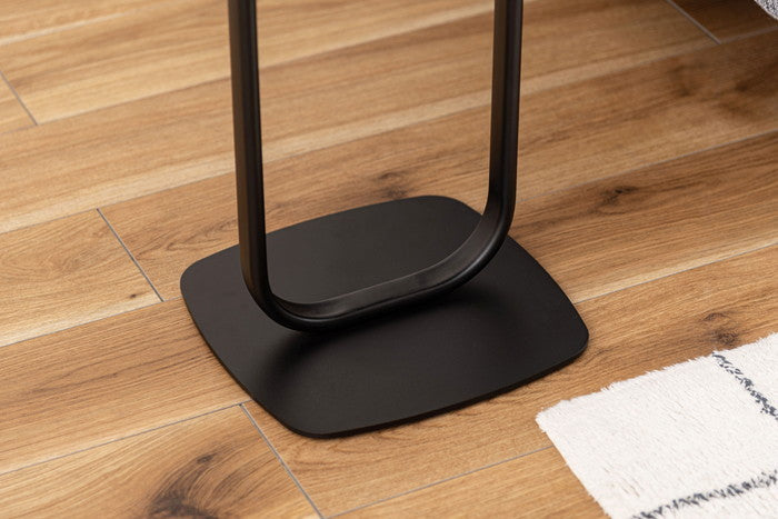 サイドテーブル ブラック ナチュラル W40×D40×H45  azu-tec-84の画像