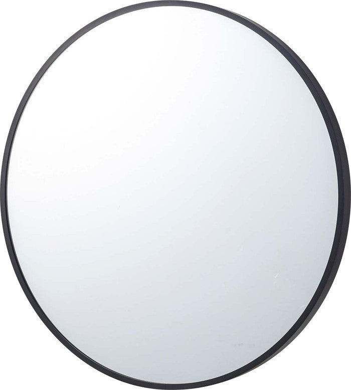 ウォールミラー 壁掛けミラー ブラック ゴールド W50×D2.5×H50  azu-tsm-773の画像