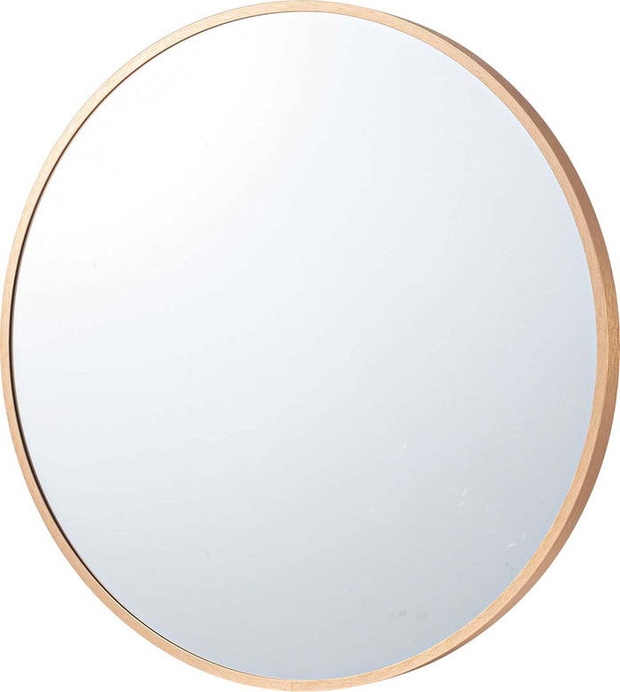 ウォールミラー 壁掛けミラー ブラック ゴールド W50×D2.5×H50  azu-tsm-773の画像